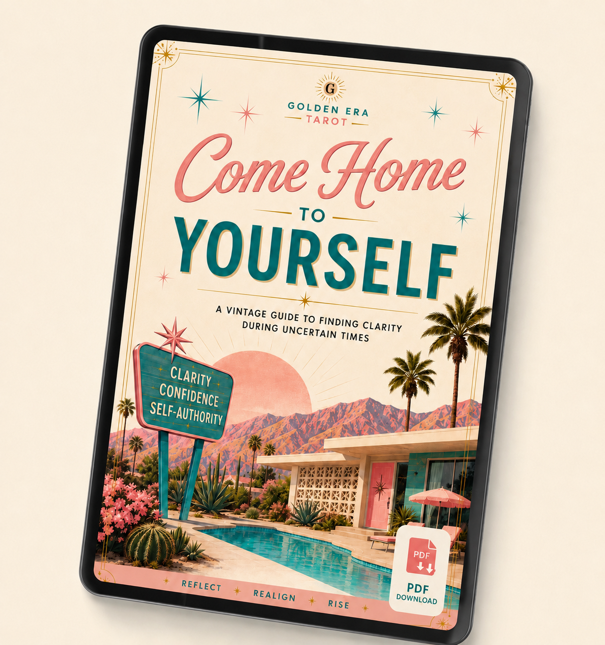 Come Home to Yourself free guide mockup